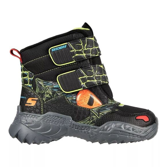 Skechers Skech-O-Saurus Dino-Chill Kids Boots Size 11 Boys Dinosaur Winter new - Picture 3 of 4